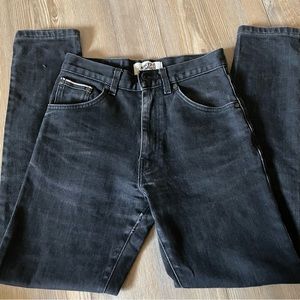 Naked & Famous Black Max Jeans